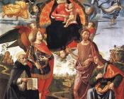 多梅尼科 基尔兰达约 : Madonna in Glory with Saints